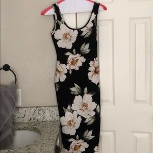 Floral midi dress